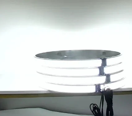 GlowMo Pure White Quad Row Wheel Halo Kit — Bright Solid LED, 15.5" & 17", Set of 4