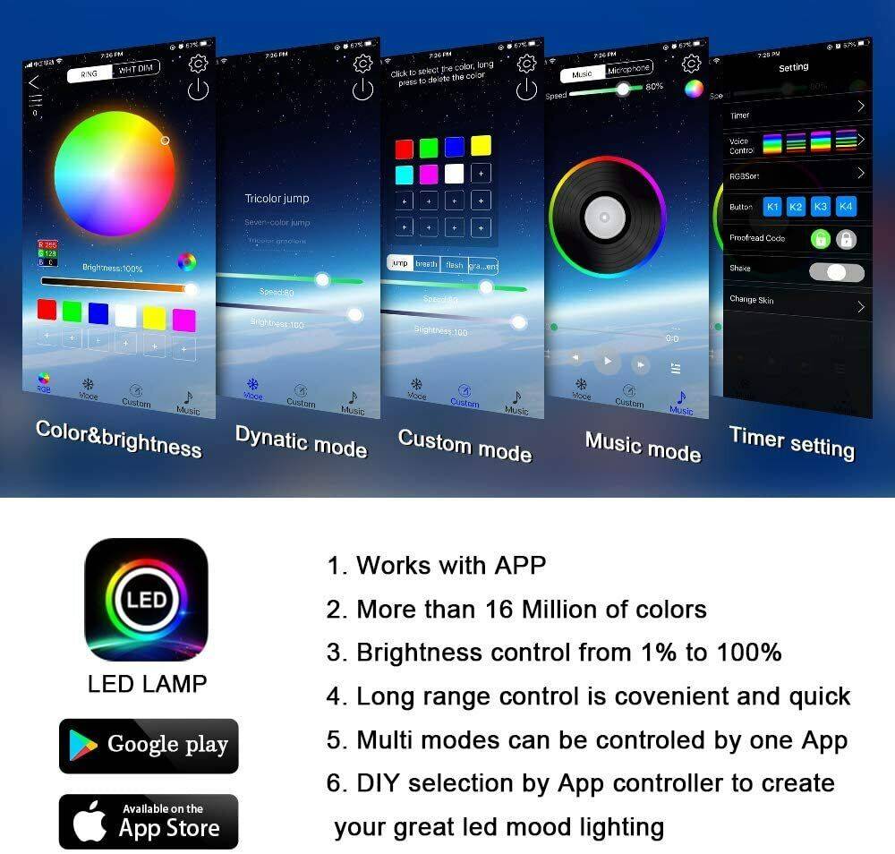 GlowMo 6-Pod Underglow Kit