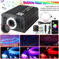 GlowMo Cosmic Starlight Kit � RGBW Fiber-Optic Headliner, 550 Stars + Music Sync