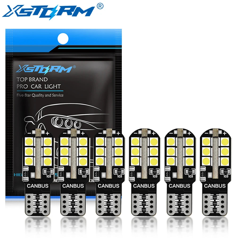 GlowMo Canbus T10 LED Bulb Pair