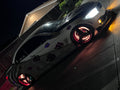 GlowMo Wheel Halo Kit - hero, BMW 428i at night