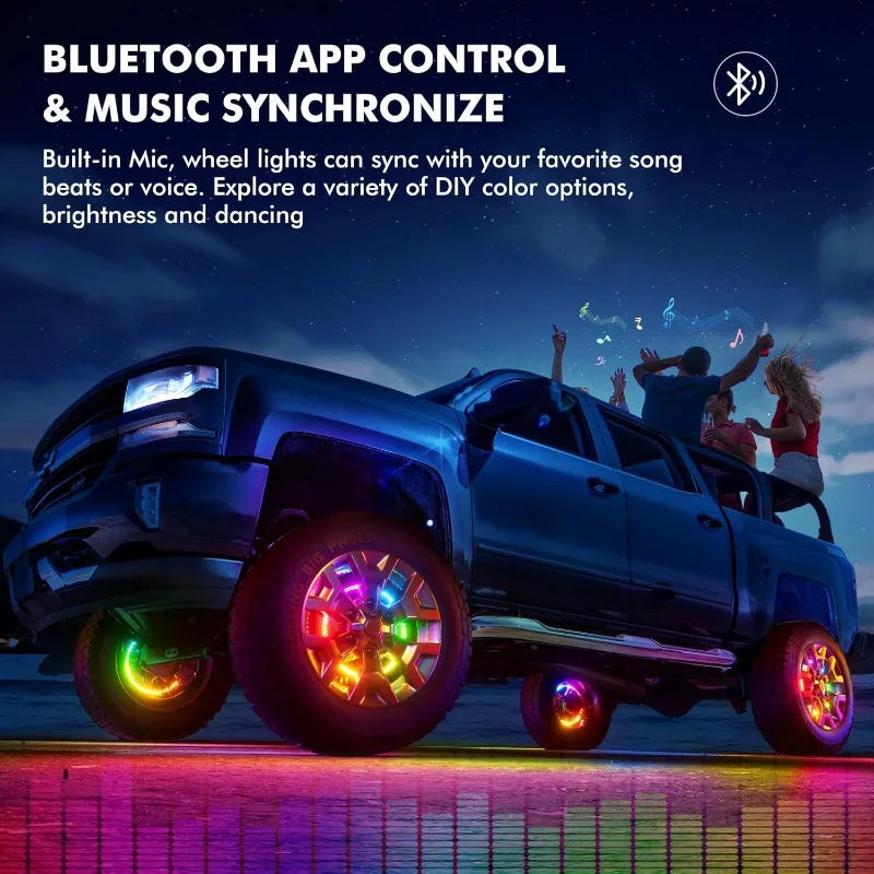 GlowMo Double Row Wheel Halo Kit