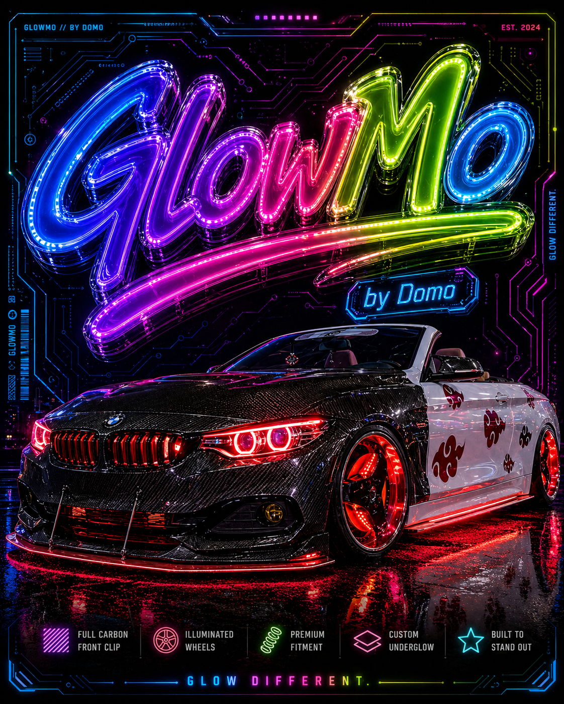 GlowMo by Domo F33 install hero — 209 install service