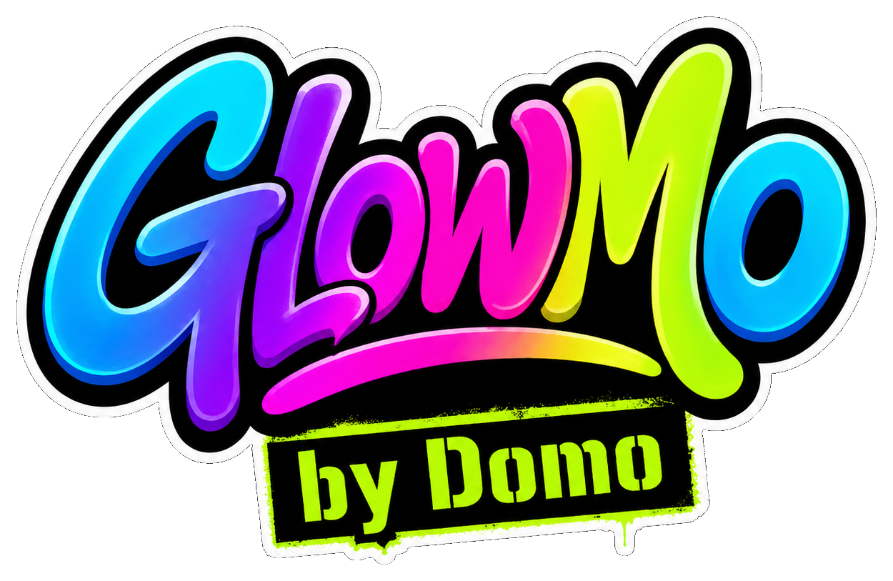 GlowMo by Domo logo (placeholder — supplier photo pending)